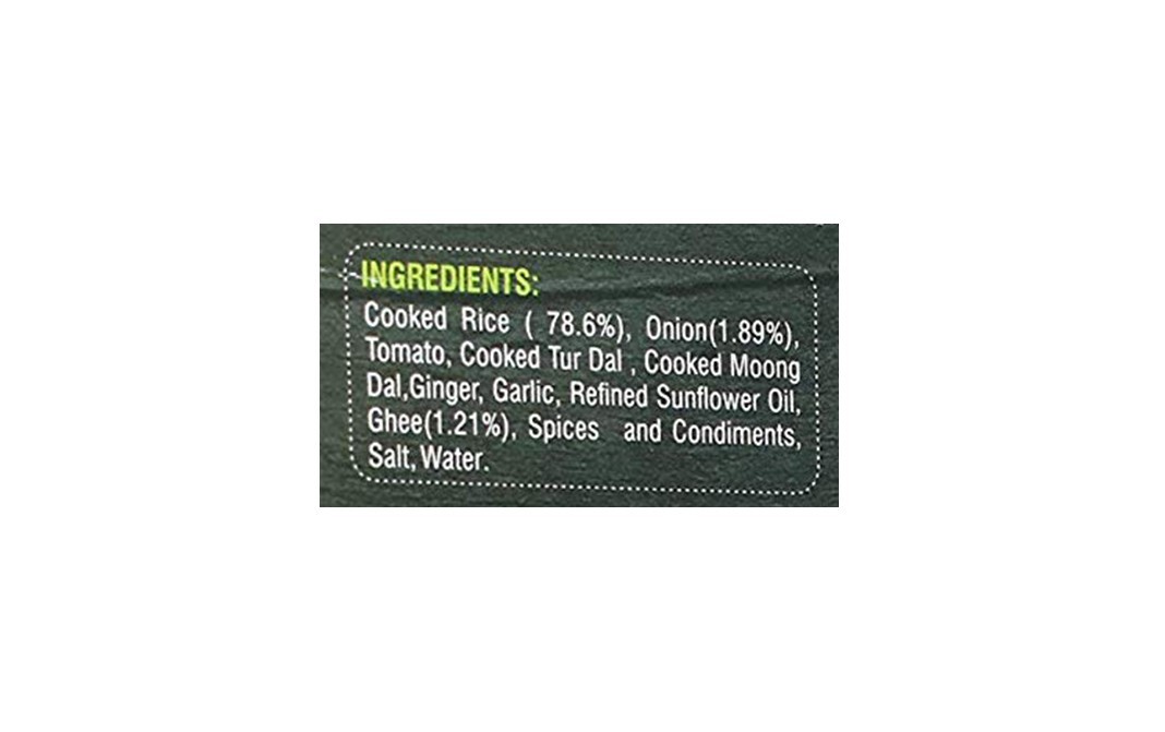 Minute Chef Moong Dal Khichdi    Pack  250 grams